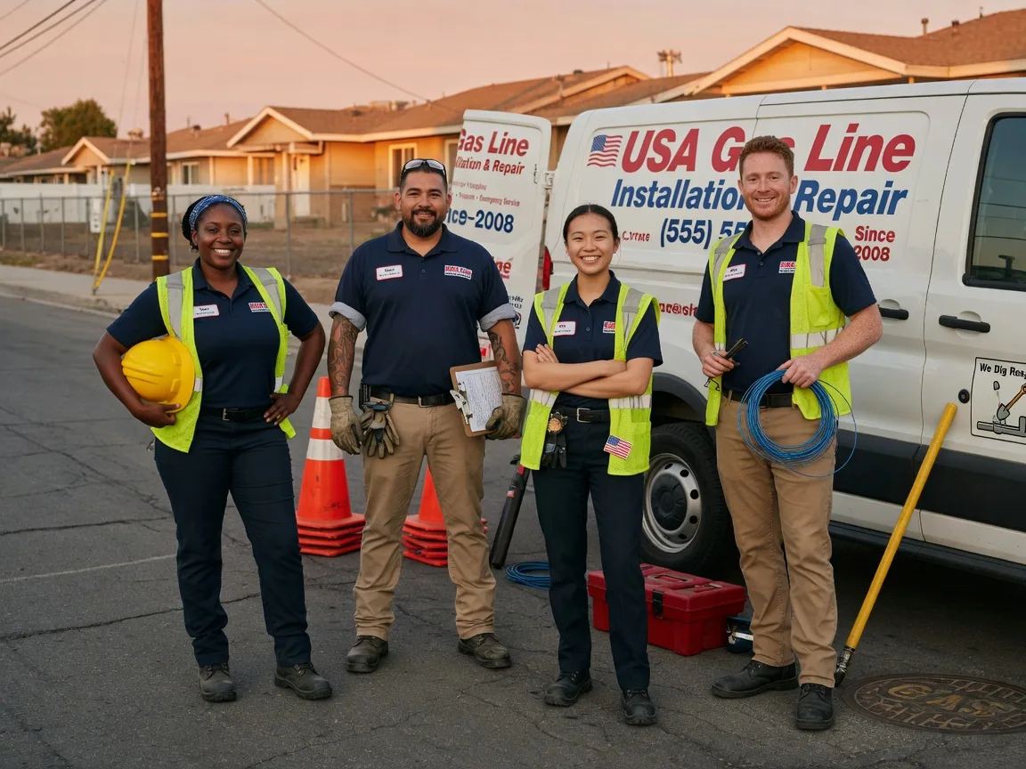 Gas Line Installation company in Mcgrann, PA